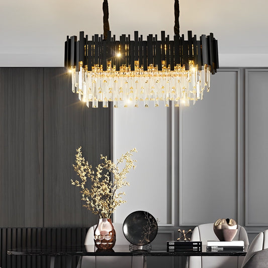 Elegance Noir Chandelier