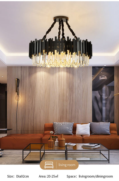 Elegance Noir Chandelier