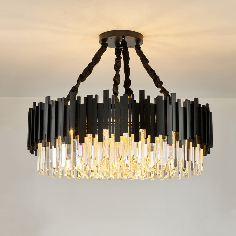 Elegance Noir Chandelier