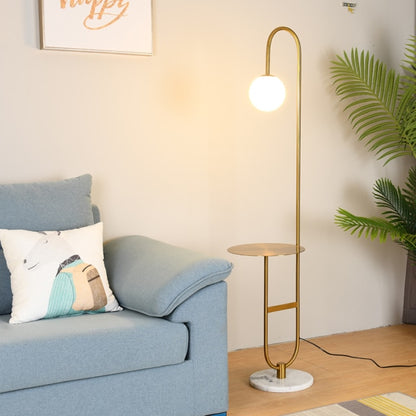 Modern Floor Lamp With Round Table