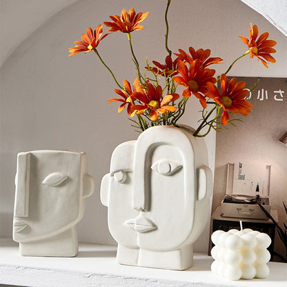 Nordic Half Face Vase